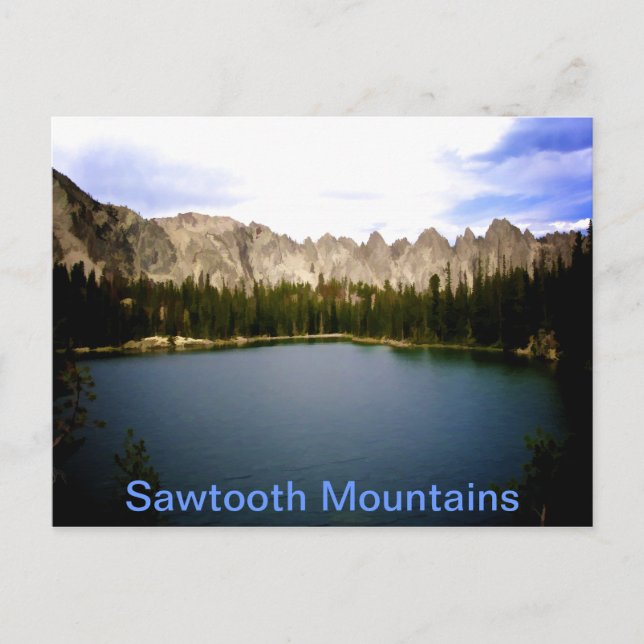 Mountain Lake Postcard (Front)