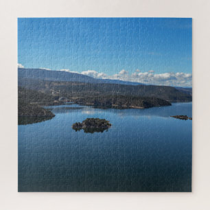 Mountain Lake Reflection Utah USA Nature Scenics Jigsaw Puzzle