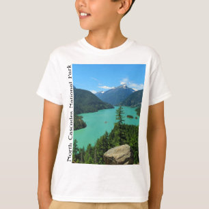 Mountain Lake Scenery National Park Washington T-Shirt