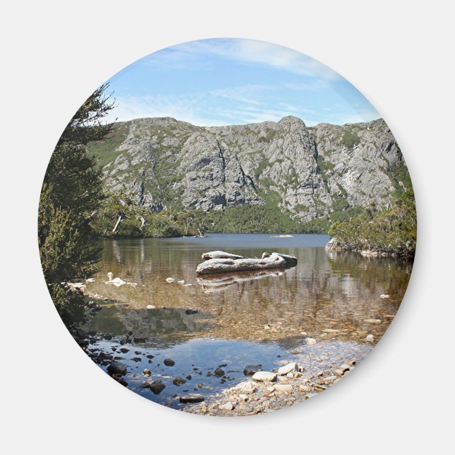 Mountain lake, Tasmania, Australia Magnet (Front)