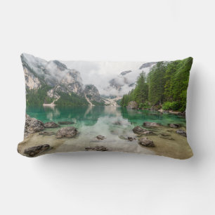 Mountain Lake View Lumbar Cushion