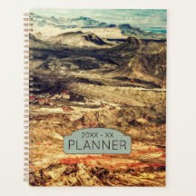 Mountain Landscape Art Scene Planner