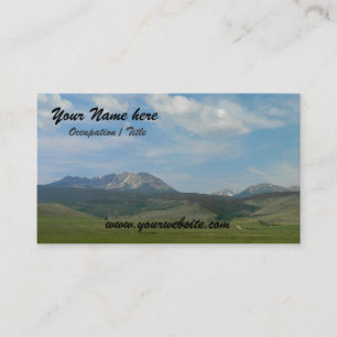 Mountain Landscape Business Card