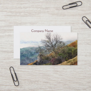MOUNTAIN LANDSCAPE BUSINESS CARD