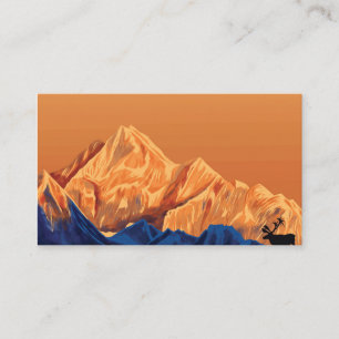 Mountain Landscape Enclosure Card