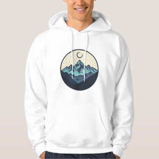 Mountain landscape hoodie