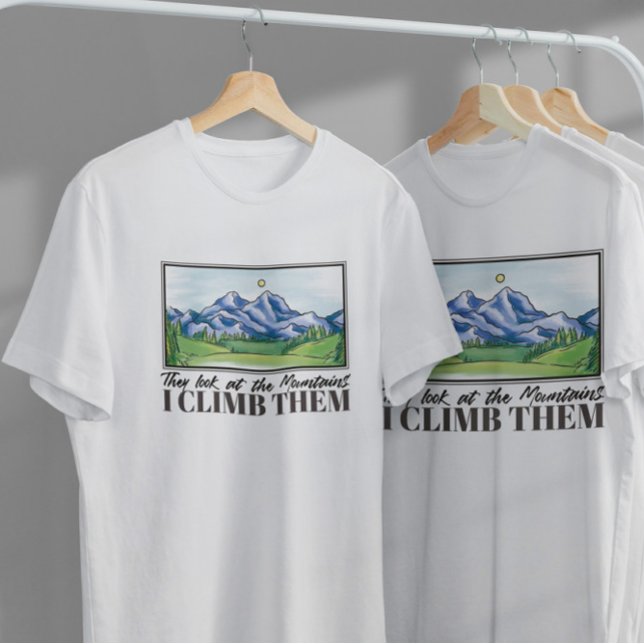 Mountain Landscape Painting   T-Shirt (Creator Uploaded)