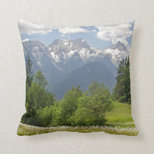Mountain Landscape Pillow Austria Photo Print