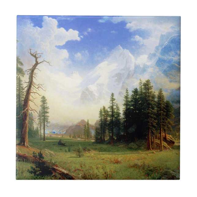 Mountain Landscape Tile (Front)