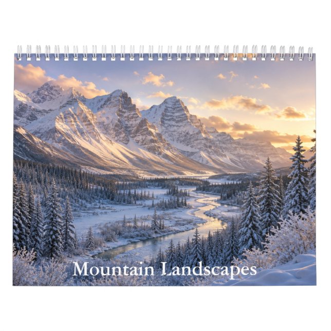 Mountain Landscapes Calendar  (Cover)