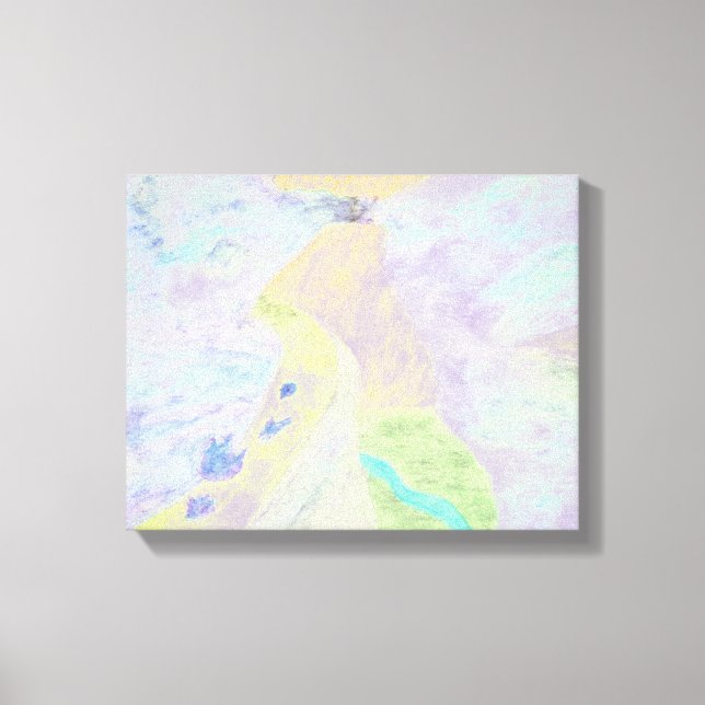 Mountain Light Canvas Print (Front)