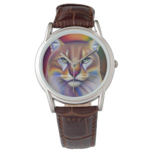 Mountain Lion Art Watch