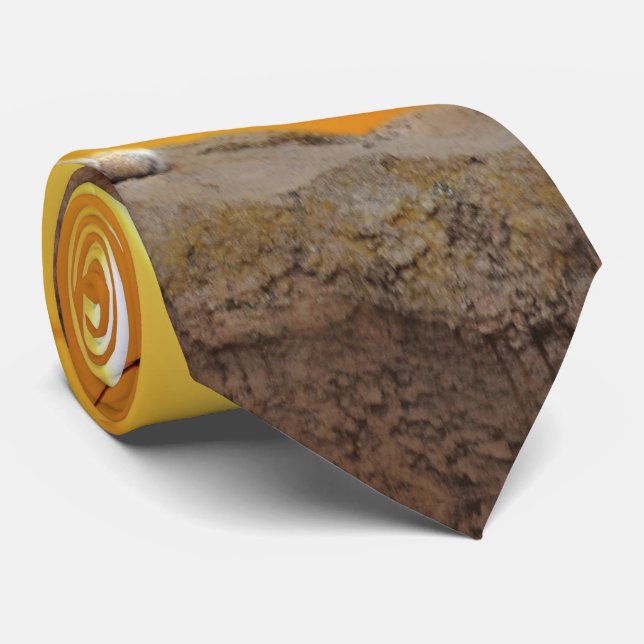 Mountain lion at sunset tie (Rolled)