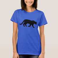 Mountain Lion Cougar Silhouette