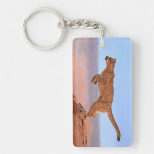 Mountain Lion Key Ring