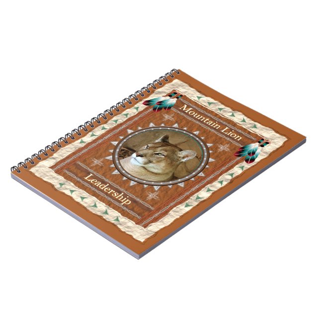 Mountain Lion  -Leadership- Notebook 80 page (Left Side)