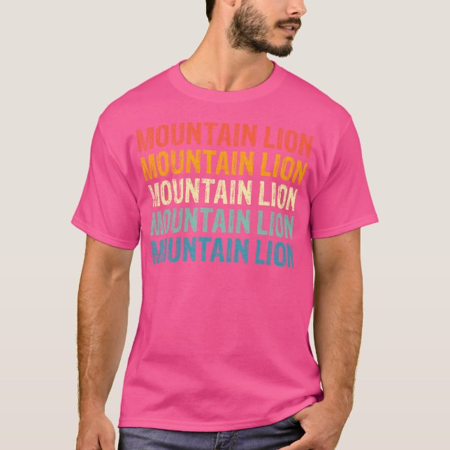 Mountain Lion T-Shirt (Front)