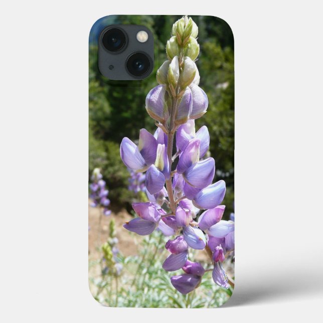 Mountain Lupins at Yosemite Case-Mate iPhone Case (Back)