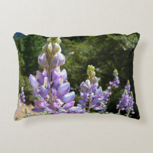Mountain Lupins at Yosemite Decorative Cushion