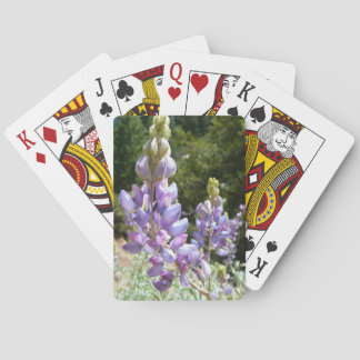 Mountain Lupins at Yosemite Playing Cards