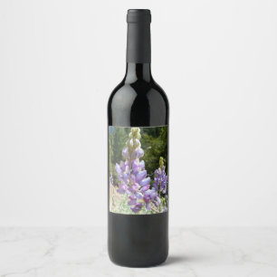 Mountain Lupins at Yosemite Wine Label