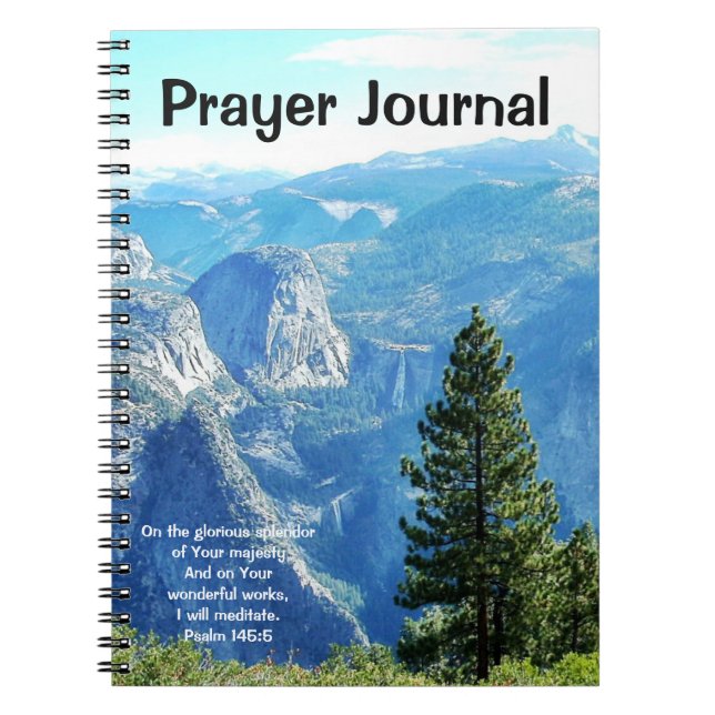 Mountain Majesty and Strong Prayer Journal (Front)
