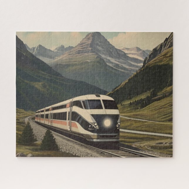 Mountain Majesty Express Jigsaw Puzzle (Horizontal)