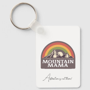 Mountain mama Adventure Keychain