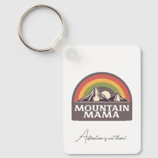 Mountain mama Adventure Keychain