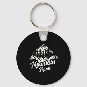Mountain Mama Camping Hiking Mum Adventure Mothers Key Ring