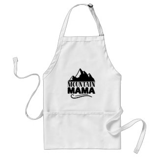 mountain mama funny standard apron