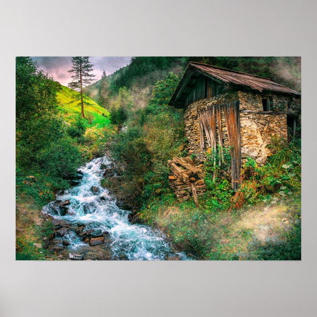 Mountain Man Retreat Poster (Front)