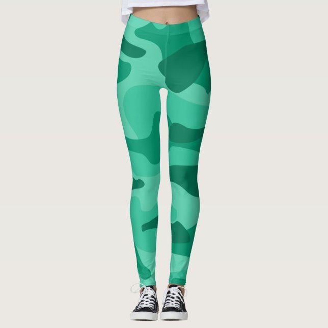Mountain Meadow Monocolor Camo Leggings (Front)