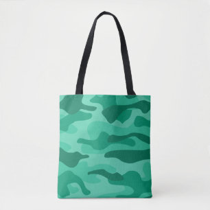 Mountain Meadow Monocolor Camo Tote Bag