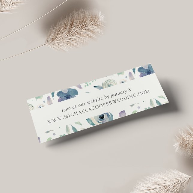 Mountain Meadow Wedding Website RSVP Cards (Creator Uploaded)