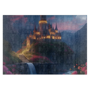 Mountain Midnight Castle Four Cutting Board