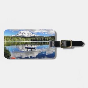 Mountain Mirror Luggage Tag