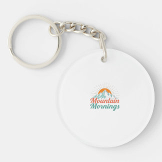 Mountain Mornings Key Ring