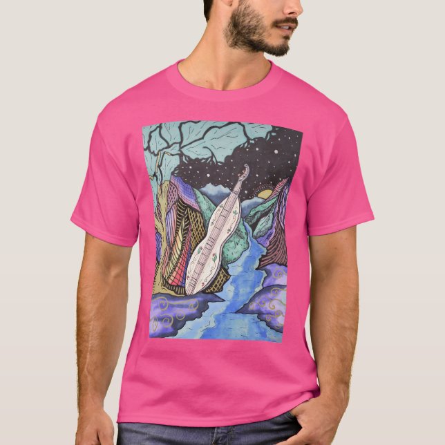 Mountain Music Series - Dulcimer T-Shirt (Front)