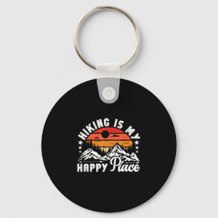 Mountain nature camping outdoor forest wildlife key ring