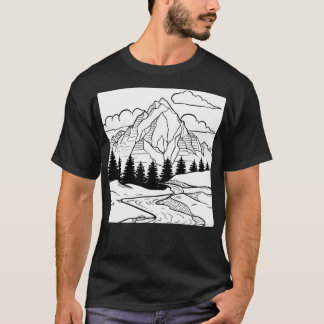 Mountain Nature Nature Lover And Camper Pullover 