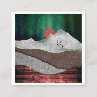 Mountain Northern Lights