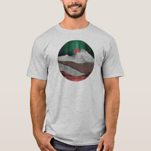 Mountain Northern Lights T-Shirt