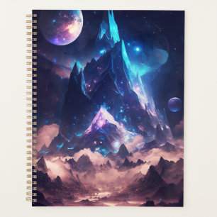 Mountain Of Crystal Fantasy Landscape Planner