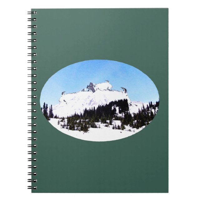 Mountain of Goats Spiral Notebook (Front)