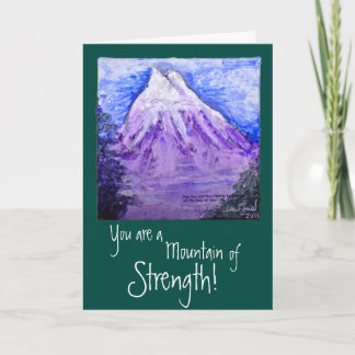 Mountain of Strength Father's Day Card