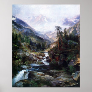 Mountain of the Holy Cross by Thomas Moran Poster