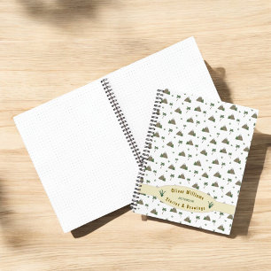 Mountain Palm Adventure Travel Custom Personalised Notebook