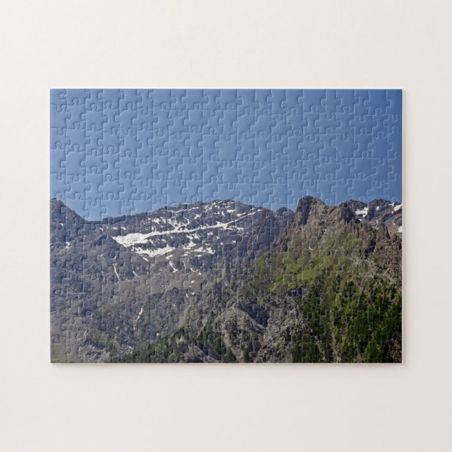 Mountain panorama Puzzle (Horizontal)