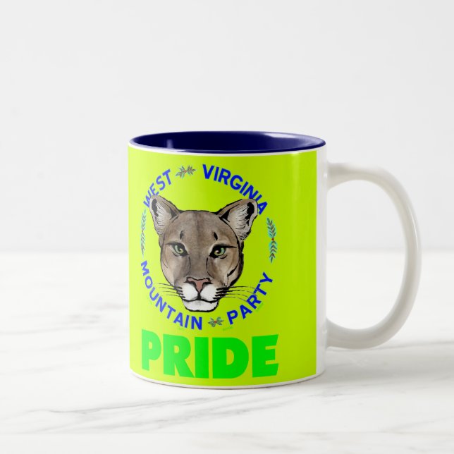 "Mountain Party Pride"  15oz. mug (Right)